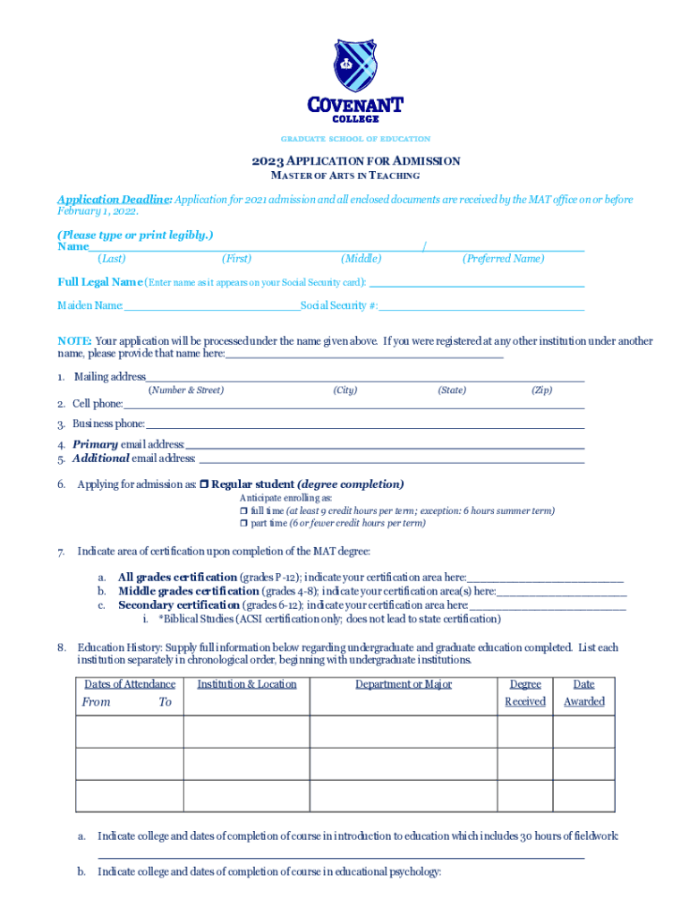 Fillable Online 23 MAT Application Form.docx Fax Email Print pdfFiller