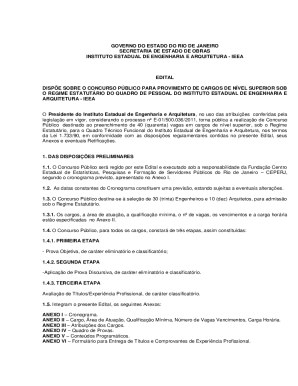 Concurso Pblico - Rio de Janeiro