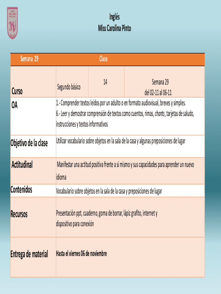 Fillable Online 5th grade english class Fax Email Print - pdfFiller