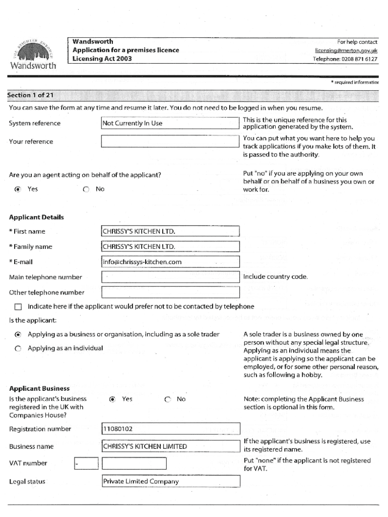 Form preview
