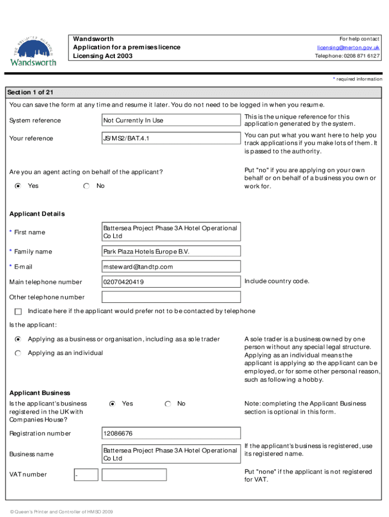 Form preview