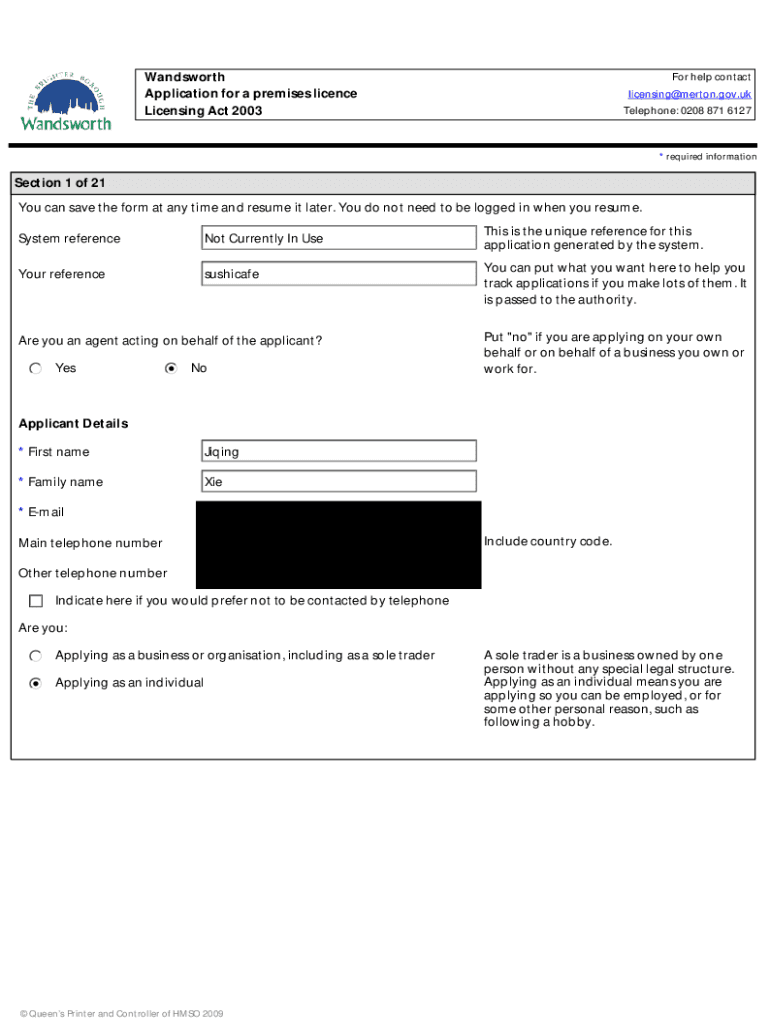 Form preview