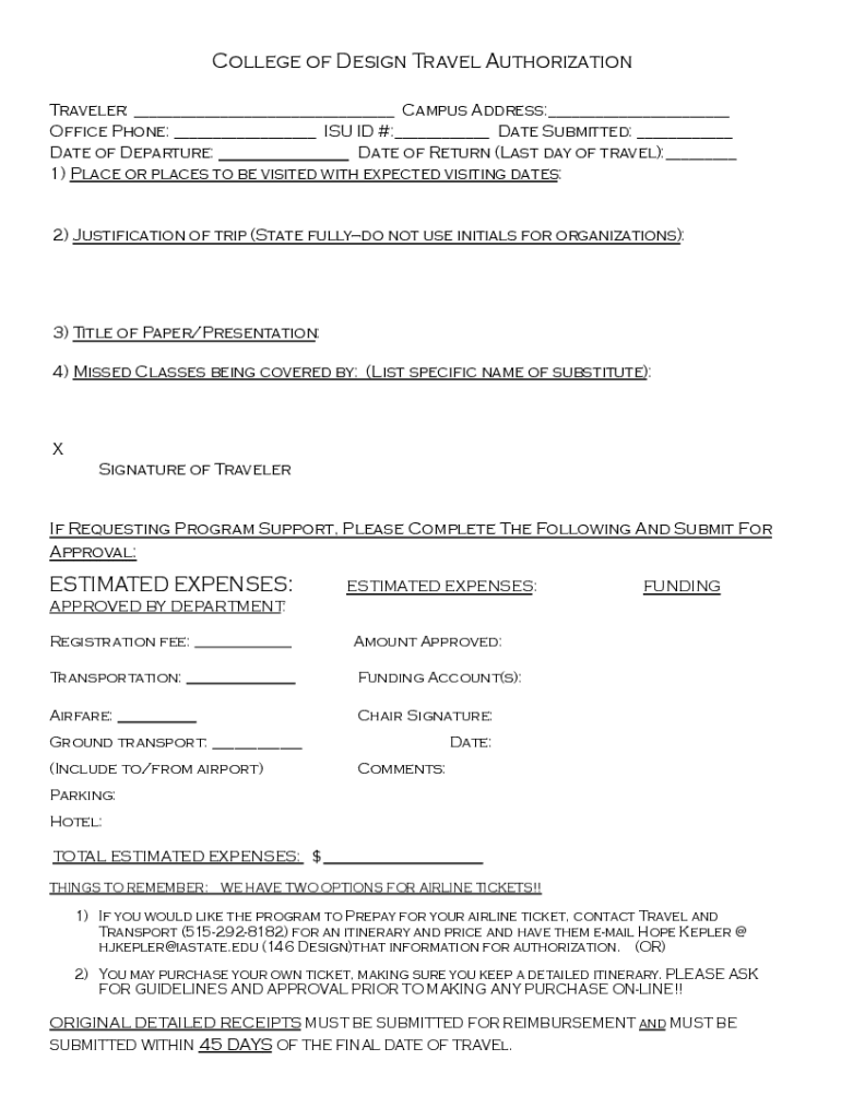 fillable-online-travel-request-form-2016-1-fax-email-print-pdffiller