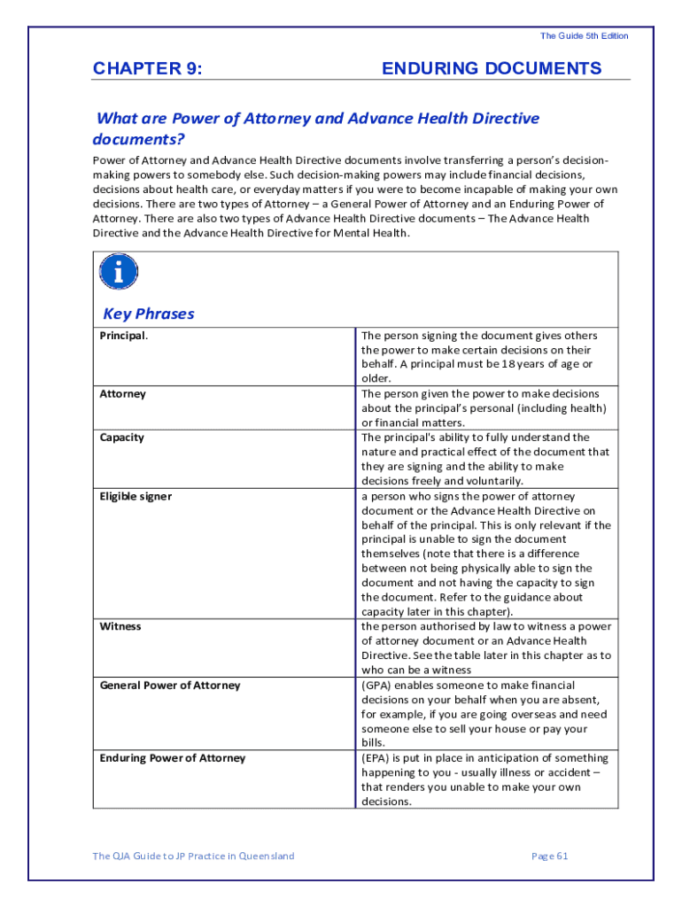 Fillable Online Power of attorney and advance health directive forms ...