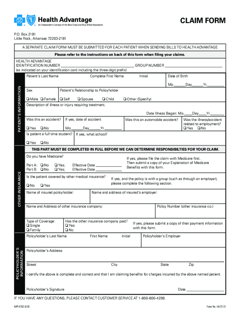 Fillable Online Medical claim submission form Fax Email Print pdfFiller