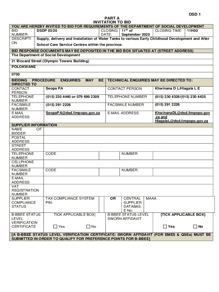 Fillable Online Department of Social Development Fax Email Print pdfFiller