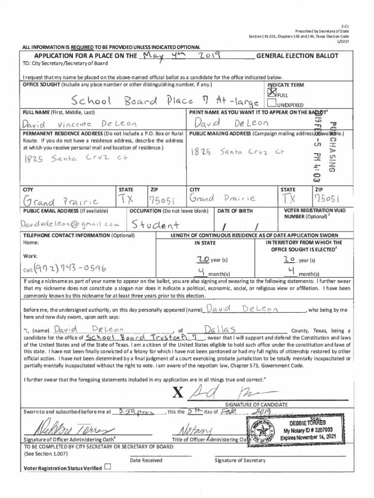 Form preview