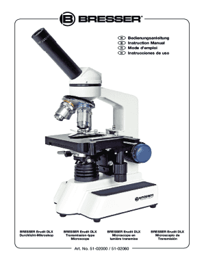 Microscope Bresser Erudit DLX 40-1000x - L