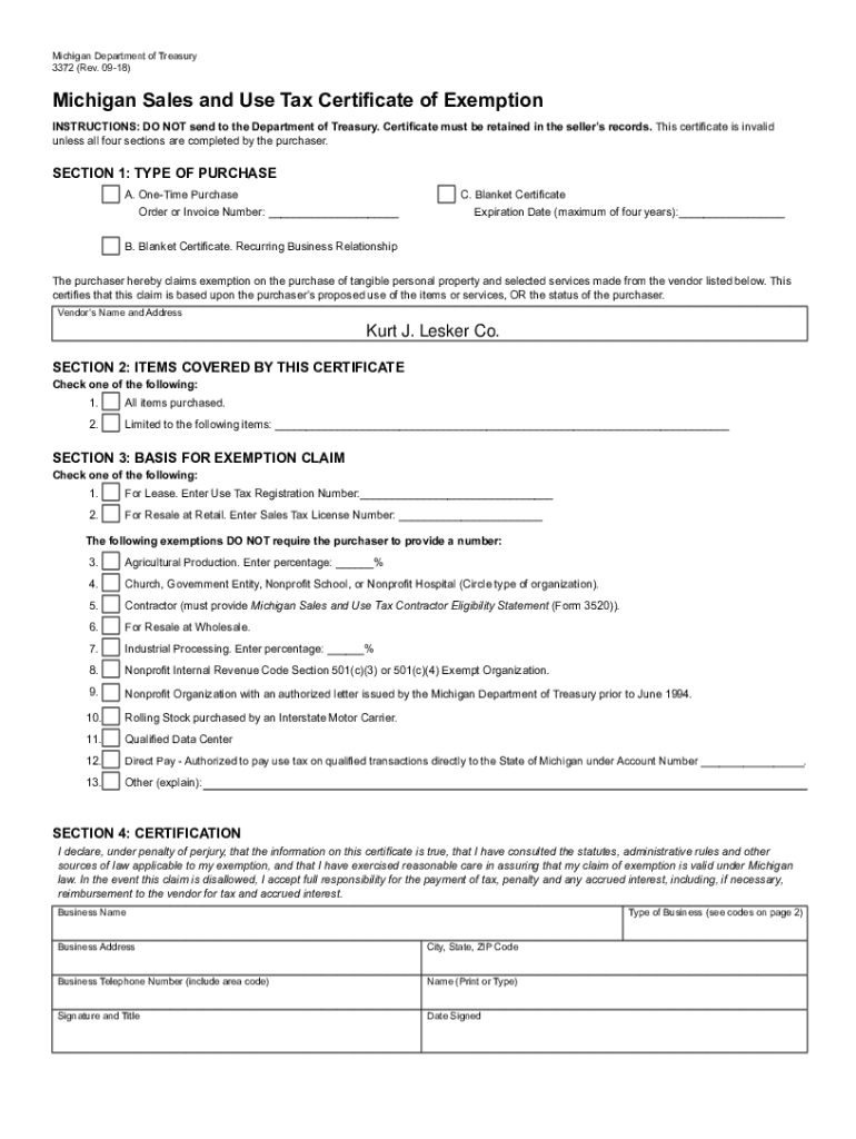 Fillable Online Certificate must be retained in the sellers records Fax