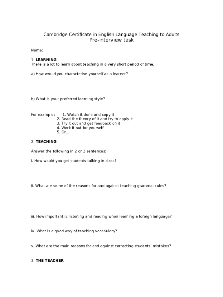 Form preview