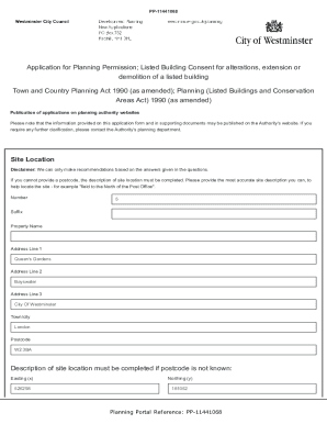 Fillable Online demolition of a listed building Fax Email Print - pdfFiller