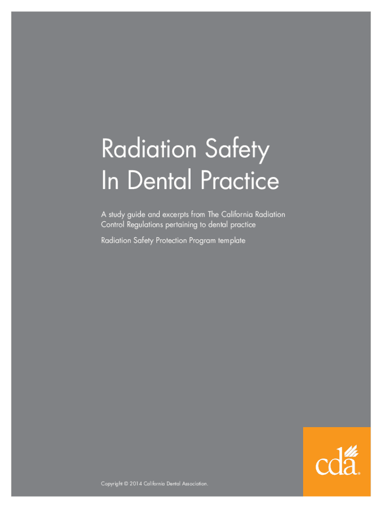 Fillable Online Radiation protection in dental department Fax Email
