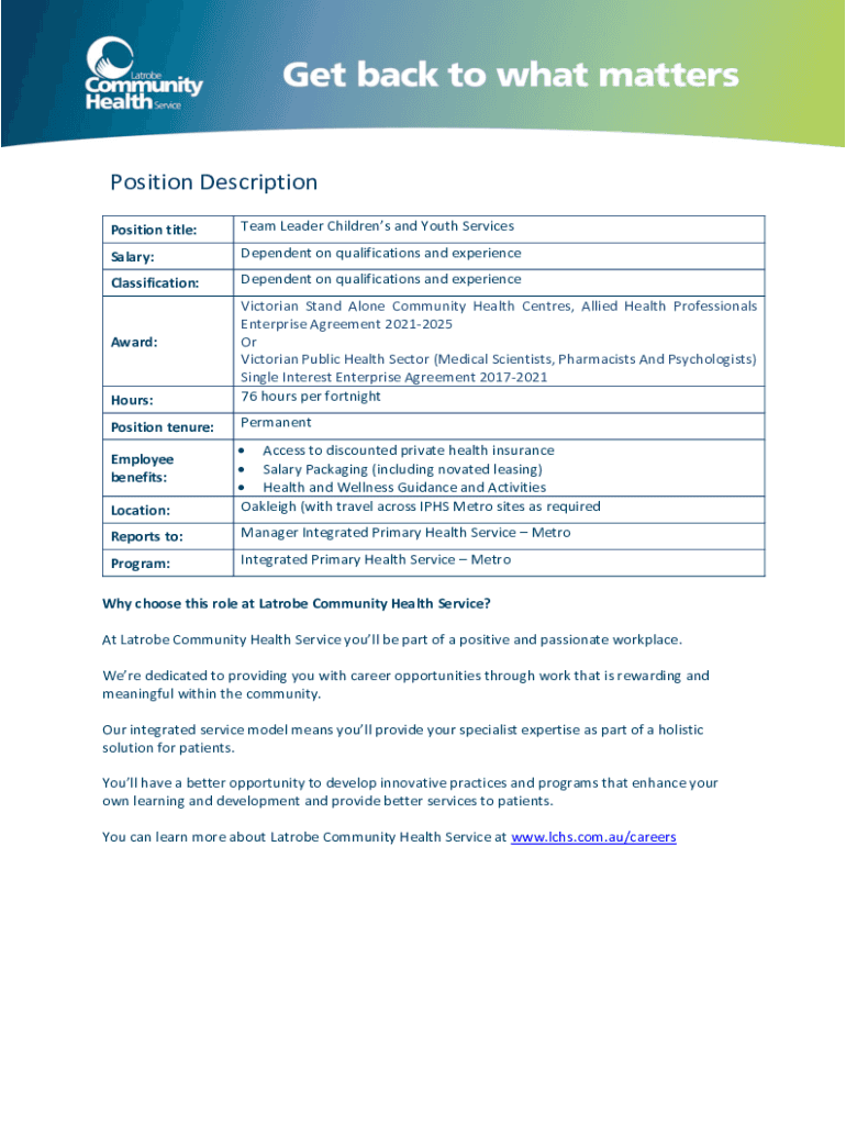 Fillable Online What roles are available?Child Protection Jobs DFFH Fax Email Print pdfFiller