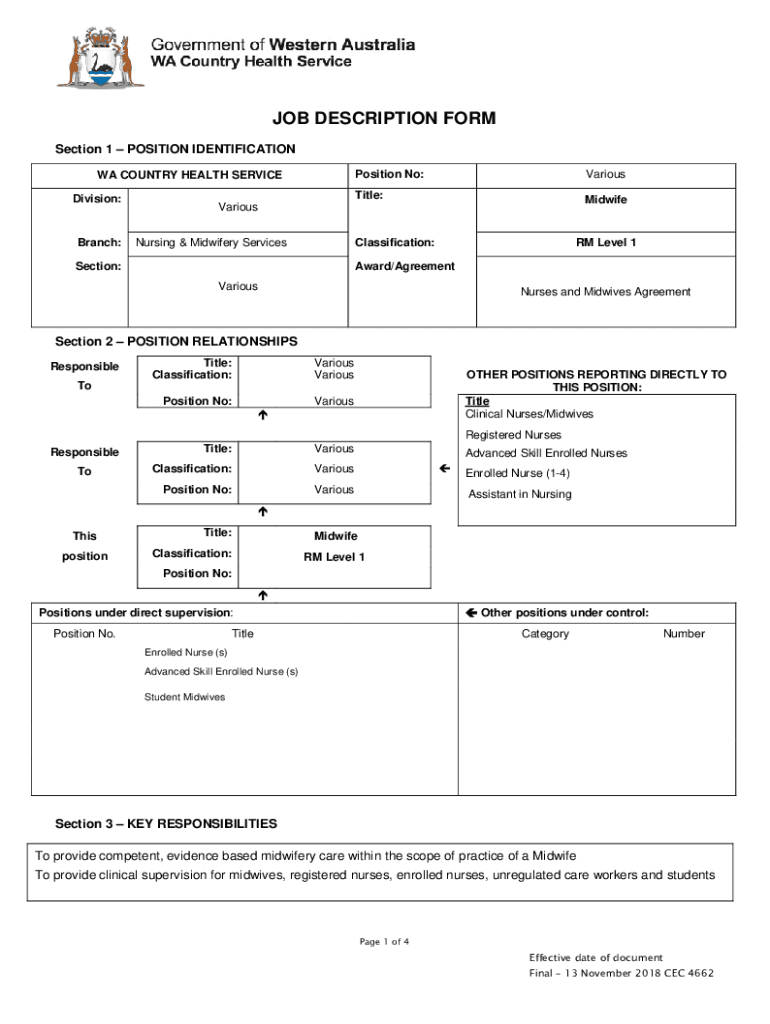 Fillable Online Wacountry Health Wa Gov 16 Types Of Nurses With Job fillable-online-wacountry-health-wa-gov-16-types-of-nurses-with-job
