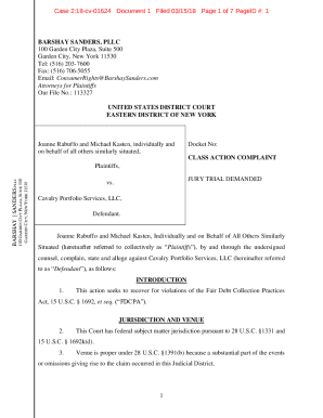 Fillable Online Page 1 of 4 IN THE UNITED STATES DISTRICT COURT ... Fax ...