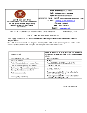 432-W-17/3/RO-EC/SR-Beltola/2018-19- Covid care clinic-