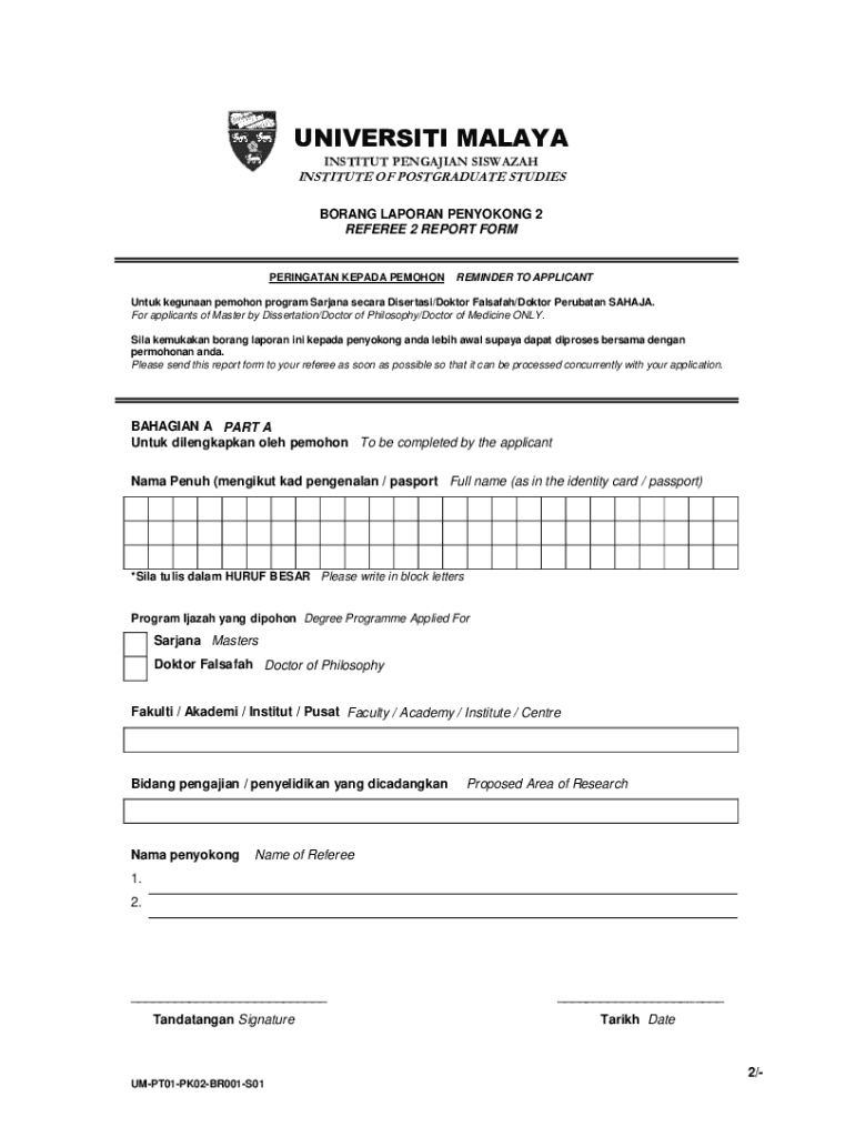 Fillable Online Application Form Kuala Lumpur UM Research Fax Email Print PdfFiller fillable-online-application-form-kuala-lumpur-um-research-fax-email-print-pdffiller