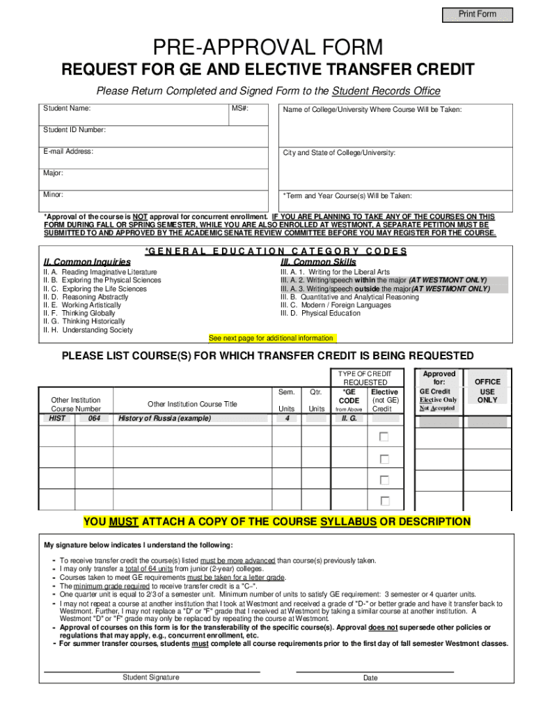 Form preview