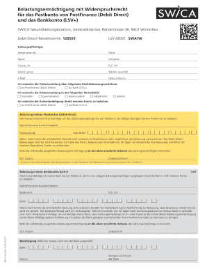 Belastungsermächtigung mit Widerspruchsrecht