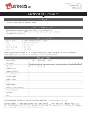 EAC Payment Form