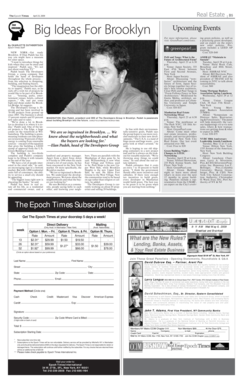 The Epoch Times Subscription Form