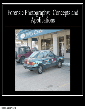 Fillable Online Forensic Photography: Concepts and Fax Email Print ...