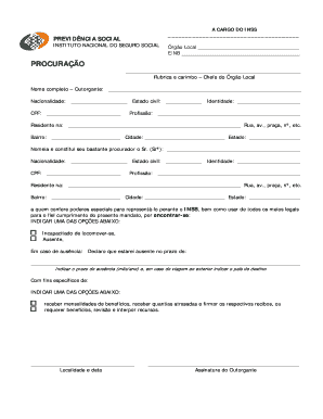 Procuração INSS