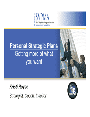 Personal Strategic Plans Seminar
