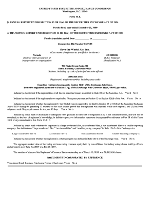 Form 10-K Annual Report