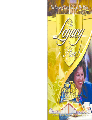The Legacy Plan Estate Document