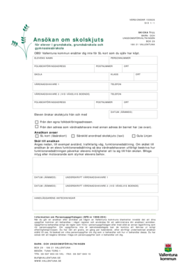 School Transport Application