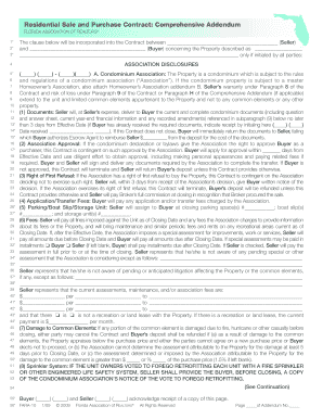 Florida Residential Condominium Sale Addendum