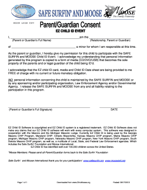 Child ID Permission Form
