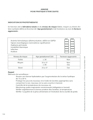 FICHE PRATIQUE ICTERE