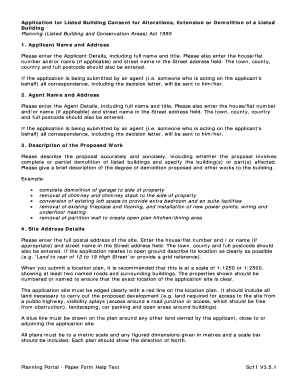 Application for Listed Building Consent
