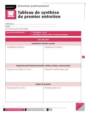 Entretien professionnel
