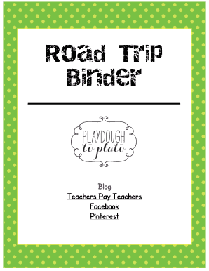 Road Trip Activity Pack