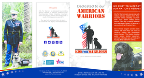 K9s For Warriors Donation Form