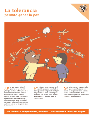 La tolerancia