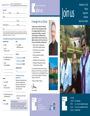 Compton Verney Membership Application Form