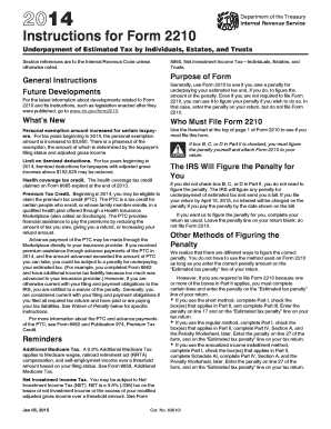 Instructions for Form 2210