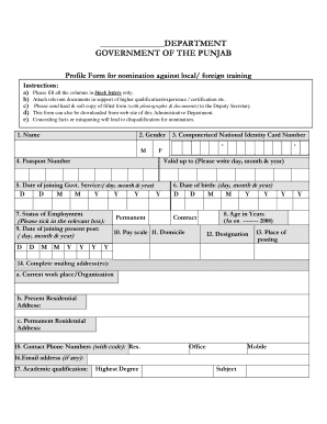 Form preview