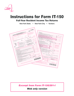 New York State Full-Year Resident Income Tax Return