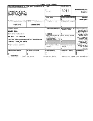 IRS Form 1099-MISC