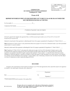 Form 6-K Report of Foreign Private Issuer