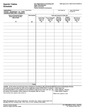 HUD 52670-A Form