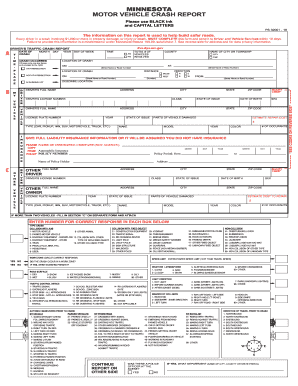 Minnesota Motor Vehicle Crash Report