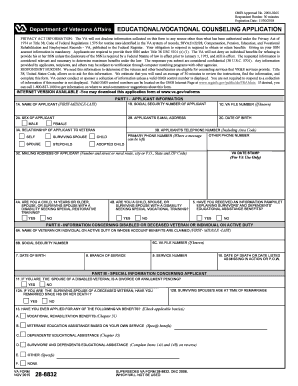 VA Educational/Vocational Counseling Application
