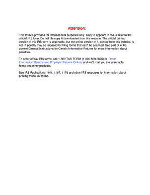 IRS Form 1099-MISC