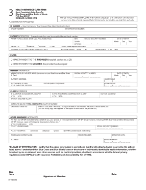 Health Insurance Claim Form